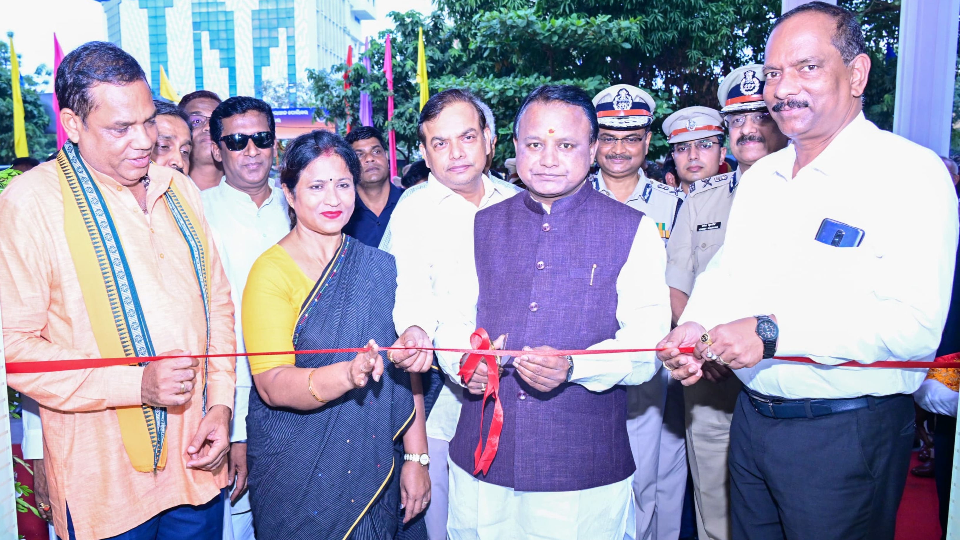 ଭୁବନେଶ୍ୱର ସହରାଞ୍ଚଳ ପୋଲିସର  ଆରକ୍ଷୀ ଉପଆୟୁକ୍ତ (DCP)ଙ୍କ ନବନିର୍ମିତ କାର୍ଯ୍ୟାଳୟ ଉଦ୍‍ଘାଟିତ