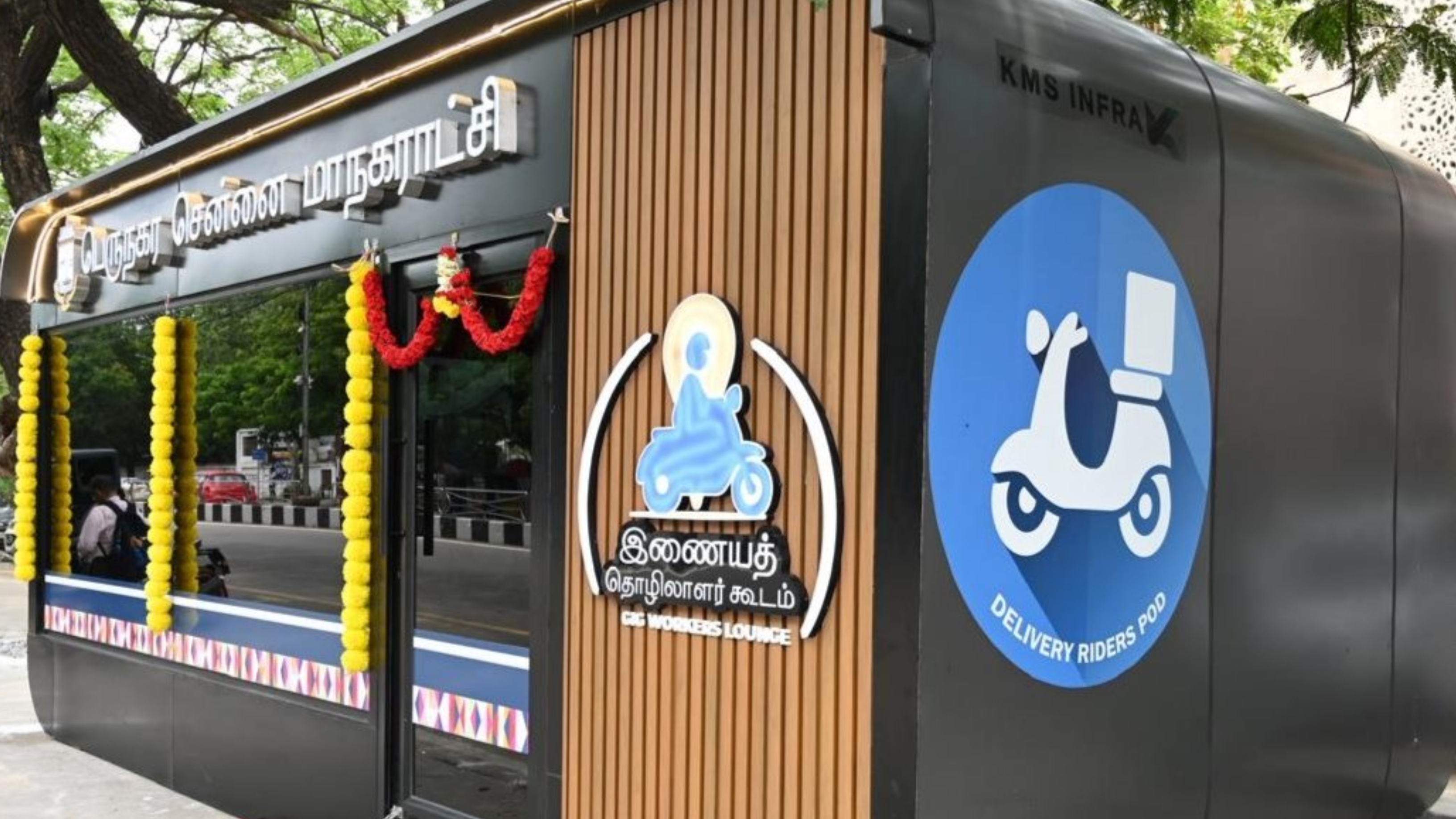 ଚେନ୍ନାଇରେ ଗିଗ୍ କର୍ମଚାରୀଙ୍କ ପାଇଁ ଆରମ୍ଭ ହୋଇଛି ଏସି ଲାଉଞ୍ଜ