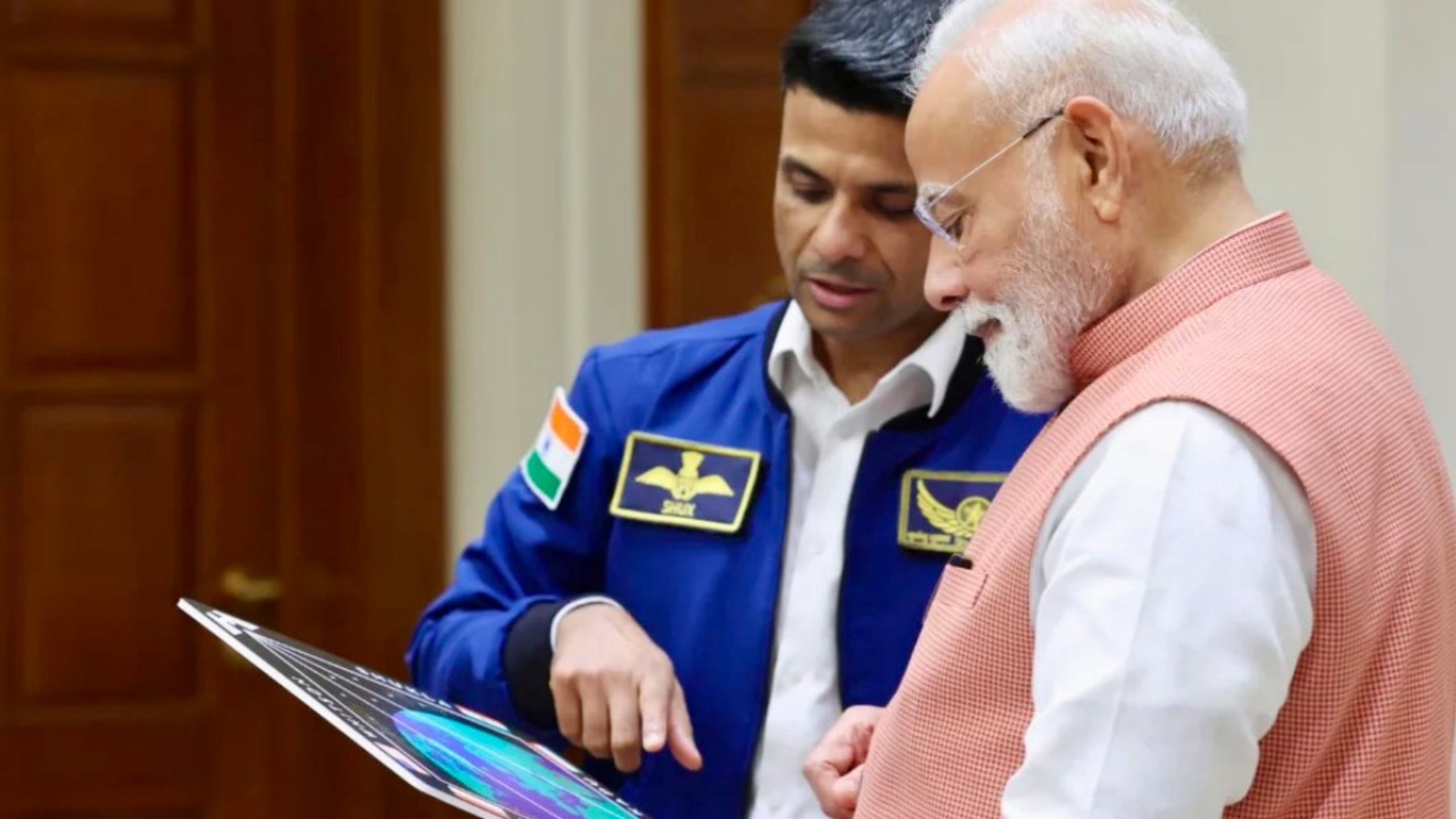 ମହାକାଶଚାରୀ ଶୁଭାଂଶୁ ଶୁକ୍ଳାଙ୍କ ସହ କଥା ହେଲେ ପ୍ରଧାନମନ୍ତ୍ରୀ