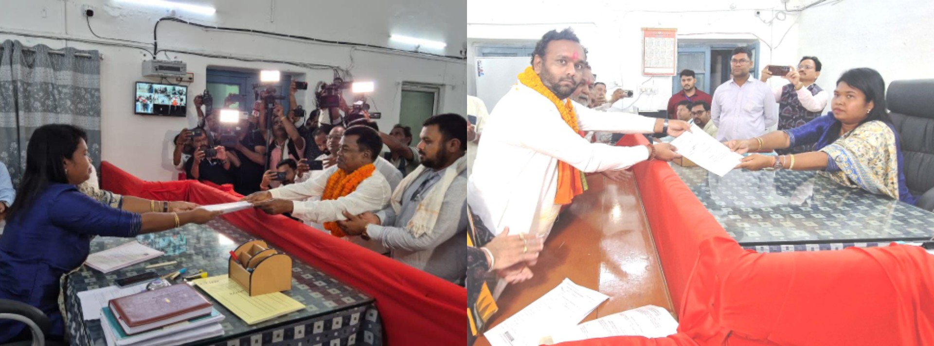 ନୂଆପଡ଼ା ଉପନିର୍ବାଚନ ପାଇଁ ଅଦ୍ୟାବଧି 5 ଜଣ ପ୍ରାର୍ଥୀ 7 ଟି ନାମାଙ୍କନ ପତ୍ର ଦାଖଲ କରିଛନ୍ତି