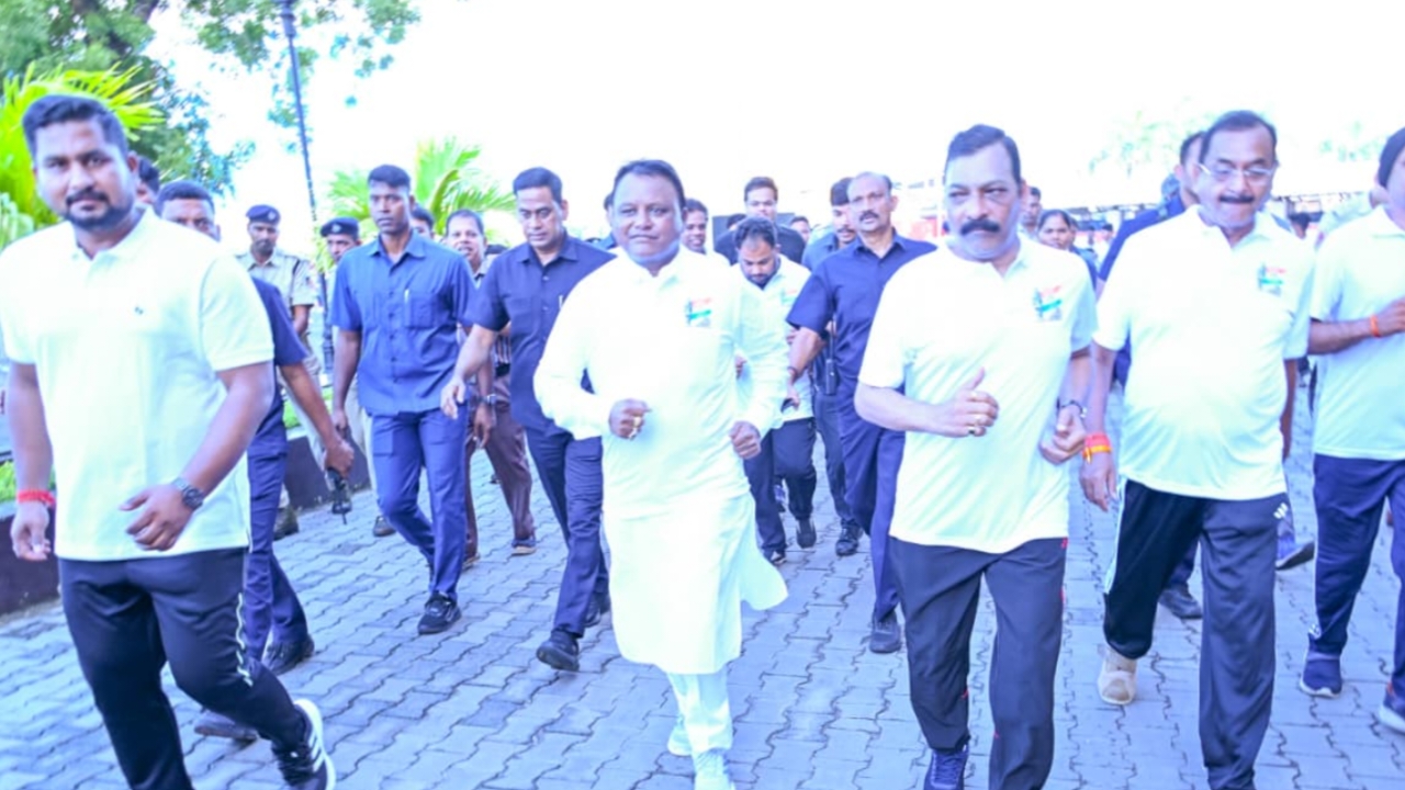 ସର୍ଦ୍ଦାର ବଲ୍ଲଭ ଭାଇ ପଟେଲଙ୍କ ୧୫୦ ତମ ଜୟନ୍ତୀରେ ଆୟୋଜିତ ହେଲା ଏକତା ଦୌଡ଼ - ରନ ଫର ୟୁନିଟି