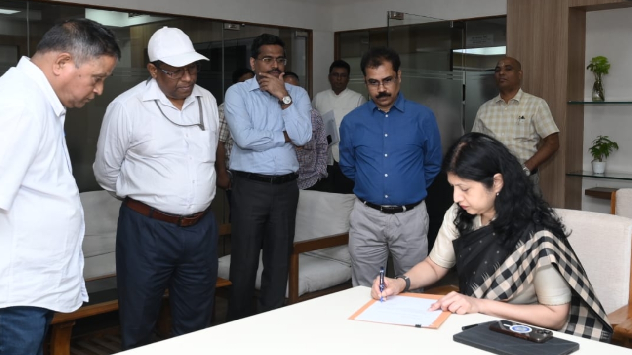 ଇଡ୍‌କୋର ଅଧ୍ୟକ୍ଷା ଭାବେ ଦାୟିତ୍ୱ ଗ୍ରହଣ କଲେ ଅତିରିକ୍ତ ମୁଖ୍ୟ ଶାସନ ସଚିବ ଉଷା ପାଢ଼ୀ